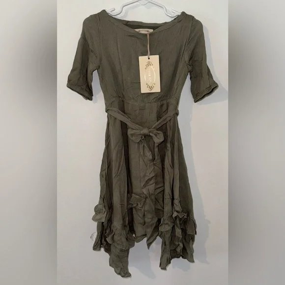 Joyfolie | Dresses | Nwt Joyfolie Girls Size 3 Ruffle Dress In Green |  Poshmark